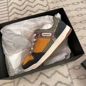 COACH C201 MIX SIG 3 Mens Sneaker Size US 10 EUR 43 new with box